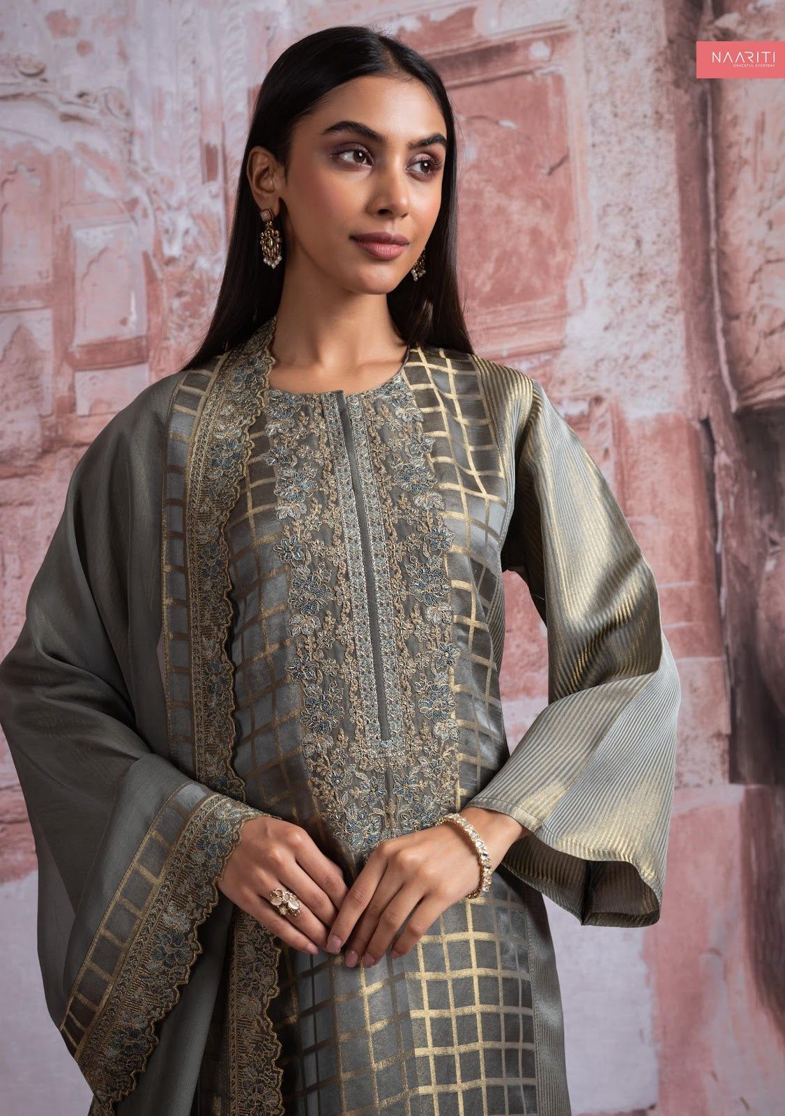 Tiya Naariti Pant Style Suits Exporter Ahmedabad