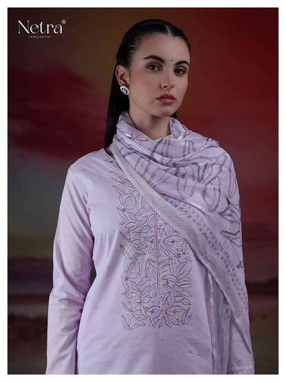Tiya Netra Pure Linen Pant Style Suits Wholesaler