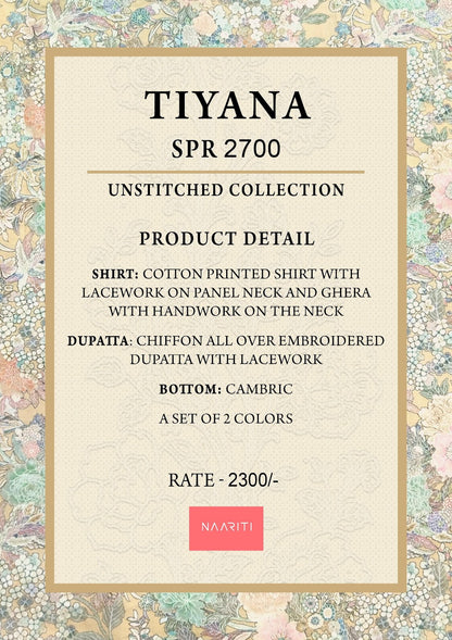 Tiyana Naariti Cotton Salwar Suits Wholesale Price