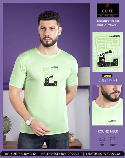 Tng 432 Hd Print Elite Imported Mens Tshirts Wholesaler Gujarat