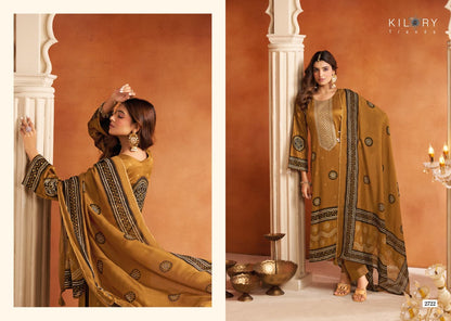 Tohfa Kilory Gaji Silk Pant Style Suits Wholesaler Gujarat