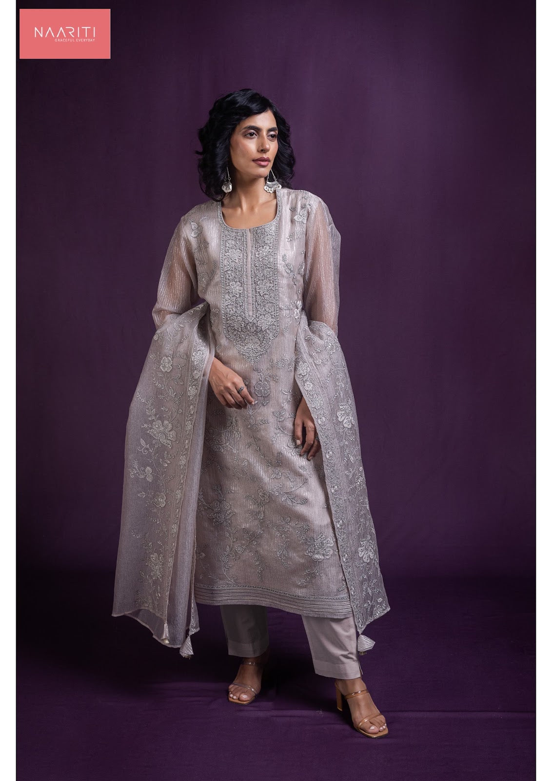Tokhi 169 Naariti Tissue Pant Style Suits Wholesale Price