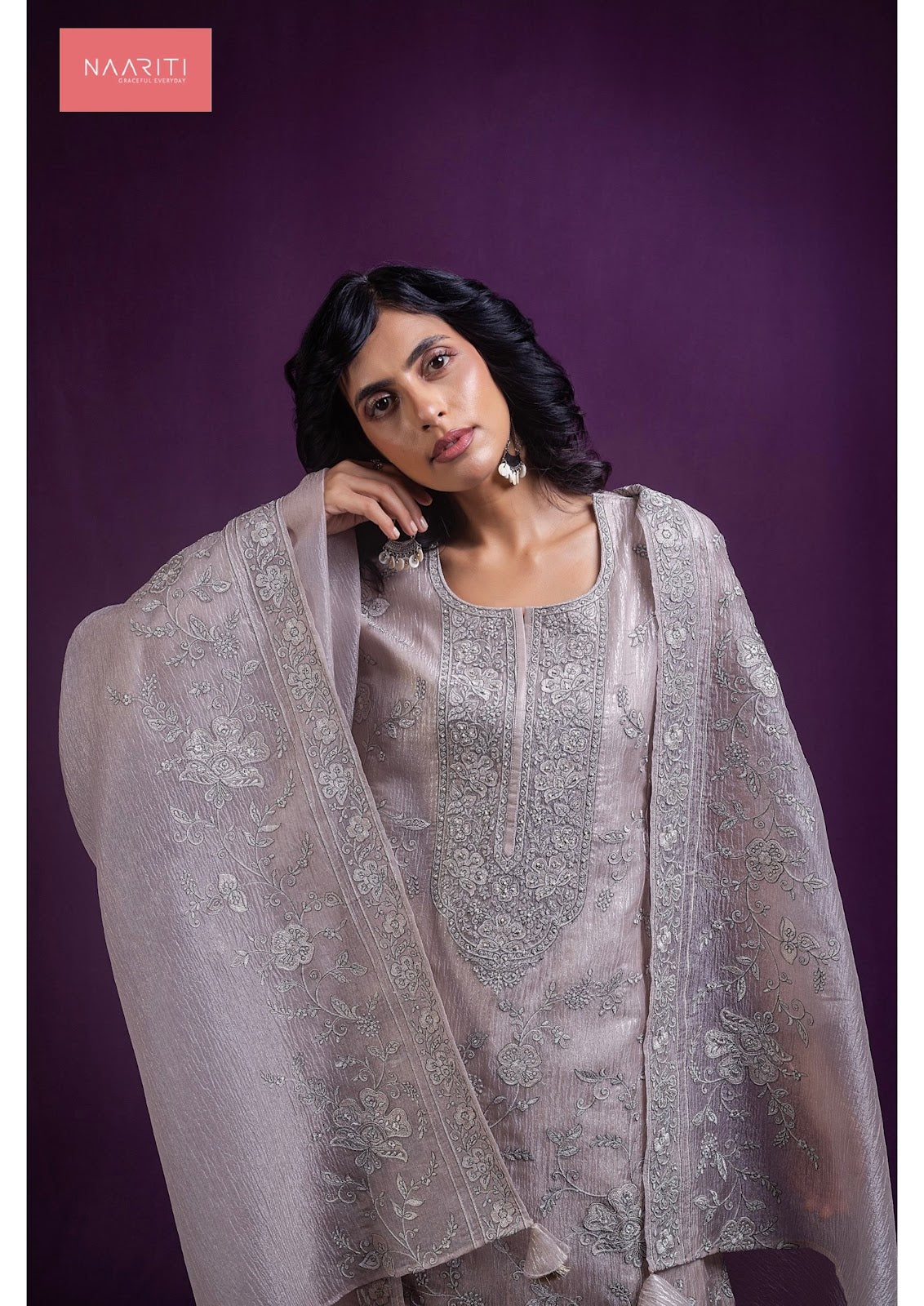 Tokhi 169 Naariti Tissue Pant Style Suits Wholesale Price