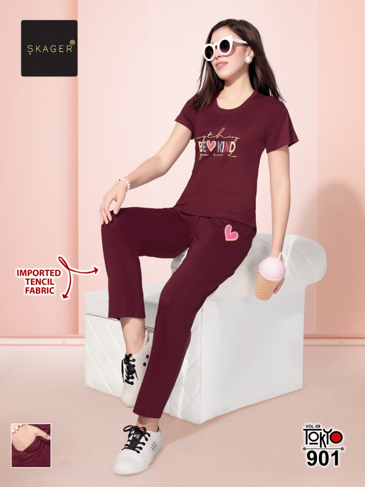 Tokyo Vol 9 Skager Imported Pyjama Night Suits Wholesaler Ahmedabad