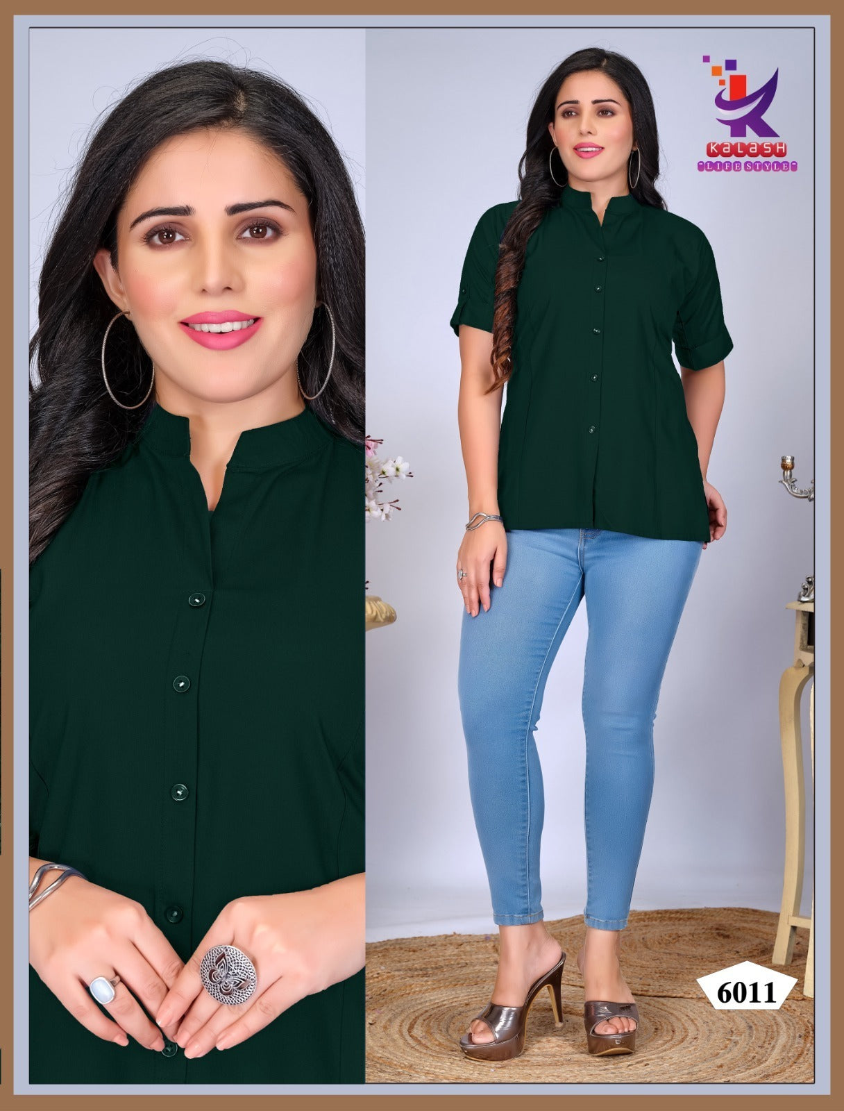 Too Sweet 4 Mlm Kalash Lifestyle Rayon 22Kg Women Shirts Supplier India