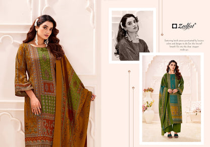 Toosh Zulfat Designer Pashmina Suits Wholesale Price