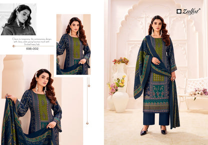 Toosh Zulfat Designer Pashmina Suits Wholesale Price