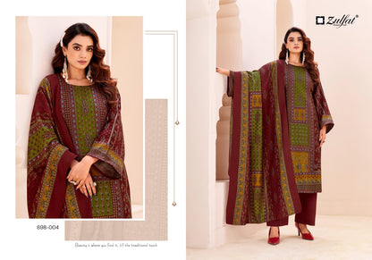 Toosh Zulfat Designer Pashmina Suits Wholesale Price