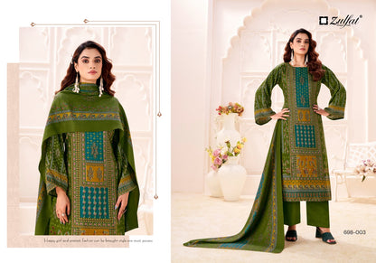 Toosh Zulfat Designer Pashmina Suits Wholesale Price
