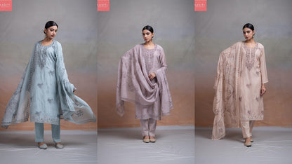 Topaz Naariti Banarasi Pant Style Suits Exporter Ahmedabad