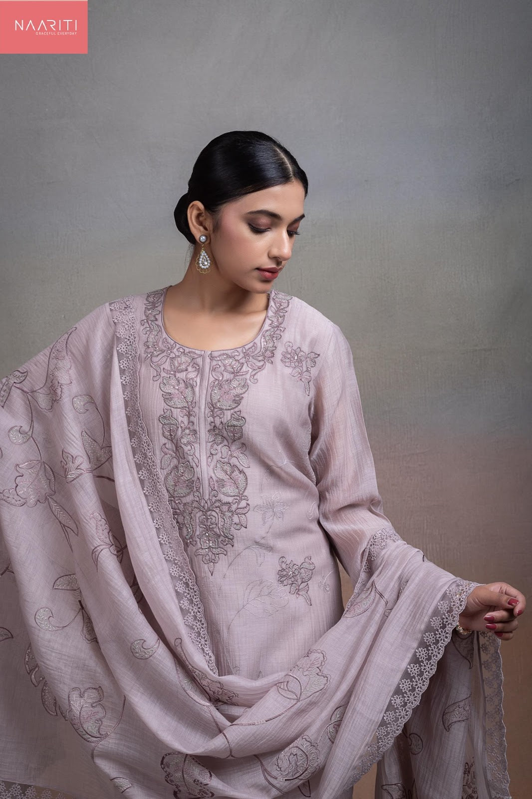Topaz Naariti Banarasi Pant Style Suits Exporter Ahmedabad