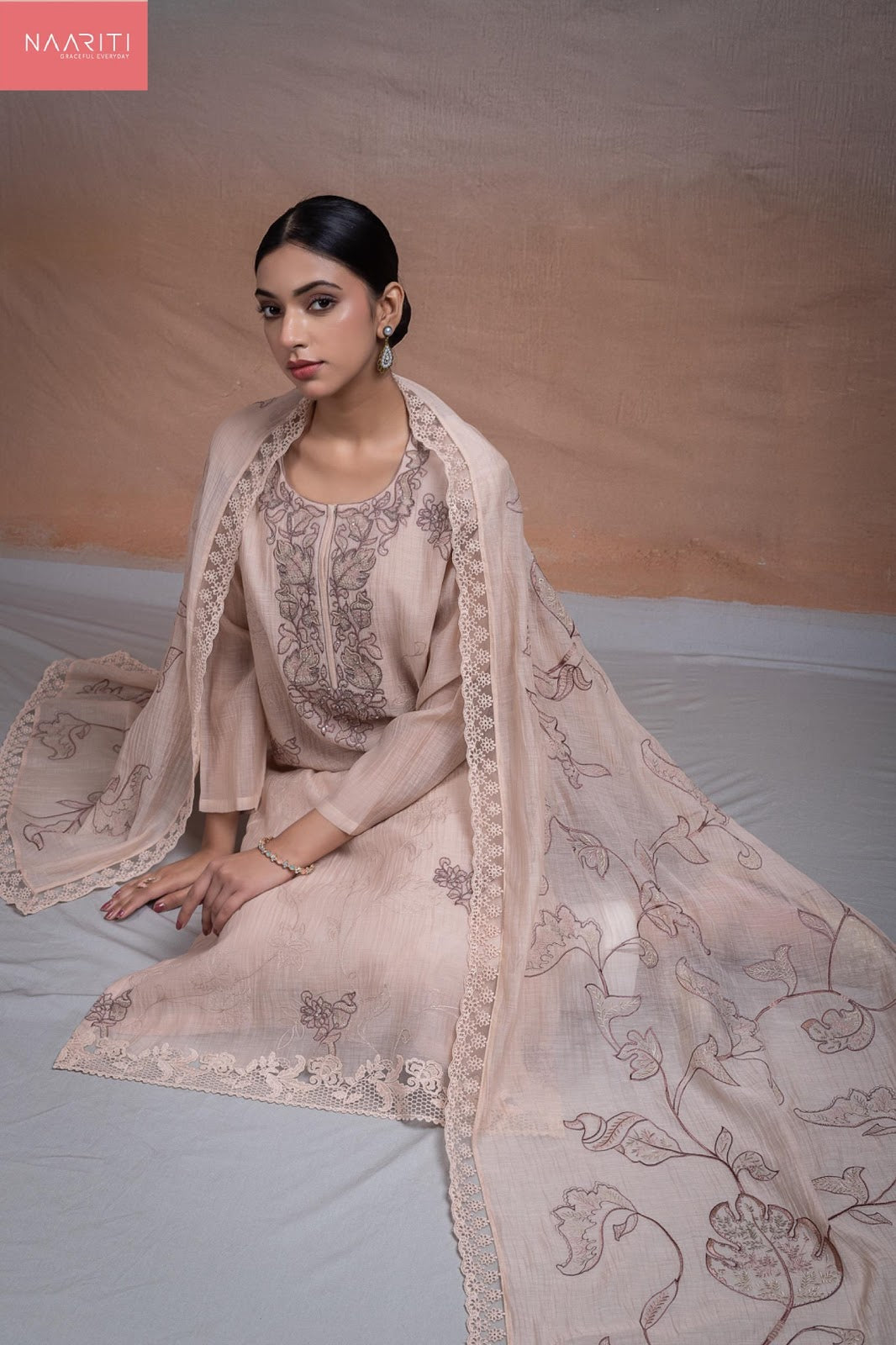 Topaz Naariti Banarasi Pant Style Suits Exporter Ahmedabad