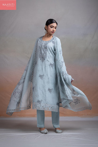 Topaz Naariti Banarasi Pant Style Suits Exporter Ahmedabad