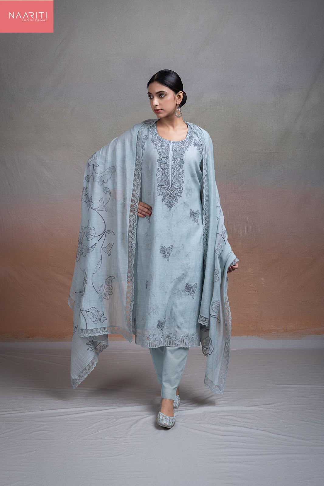 Topaz Naariti Banarasi Pant Style Suits Exporter Ahmedabad