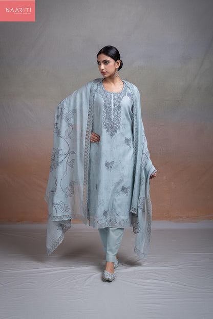 Topaz Naariti Banarasi Pant Style Suits Exporter Ahmedabad