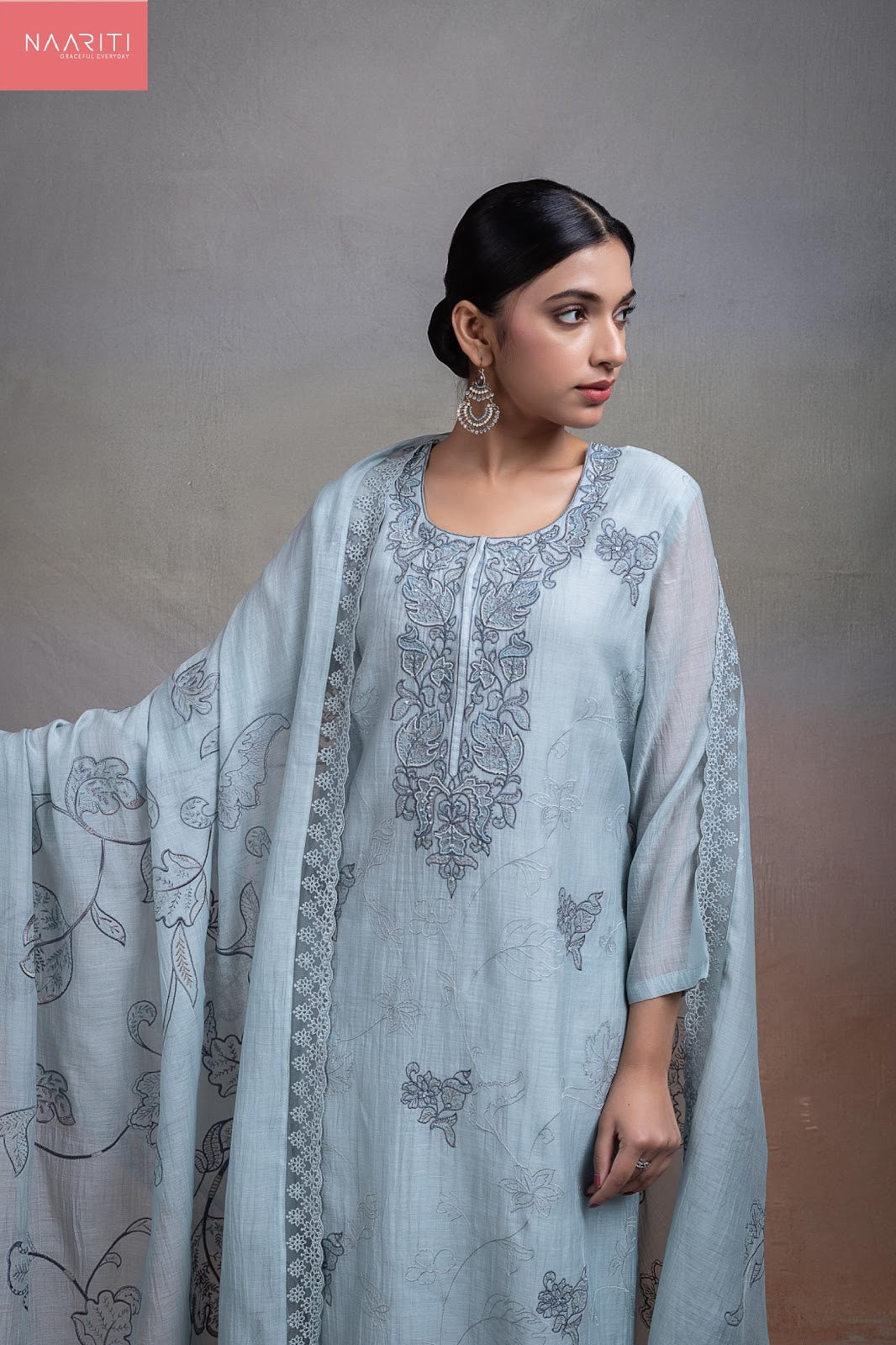 Topaz Naariti Banarasi Pant Style Suits Exporter Ahmedabad
