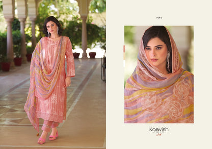 Topsy Vol 2 Kaavish Pure Lawn Pant Style Suits Wholesaler Ahmedabad