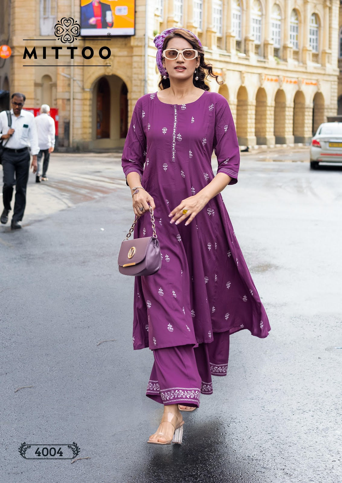 Toral Mittoo Rayon Kurti Plazzo Set Exporter