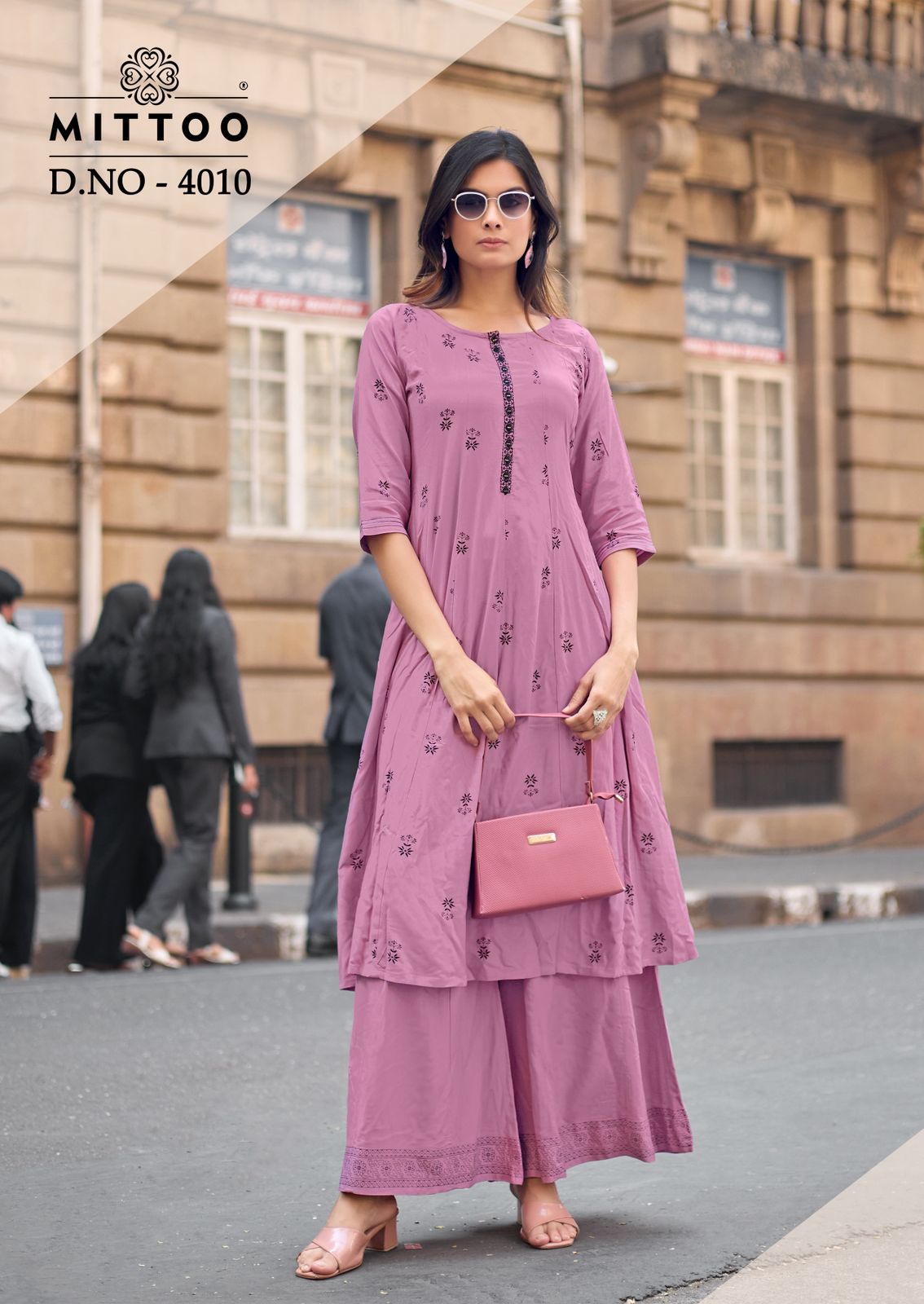 Toral Vol 2 Mittoo Rayon Kurti Plazzo Set Manufacturer Gujarat