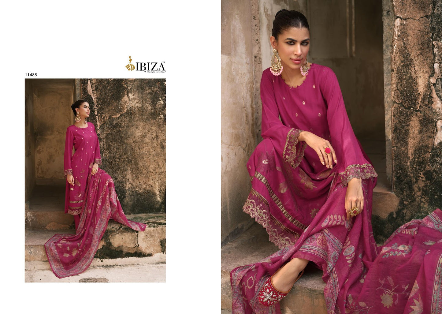 Torani Ibiza Pure Bemberg Muslin Pant Style Suits Exporter