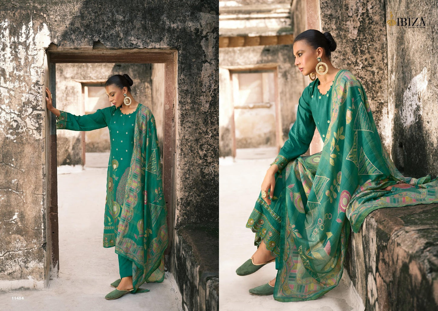 Torani Ibiza Pure Bemberg Muslin Pant Style Suits Exporter