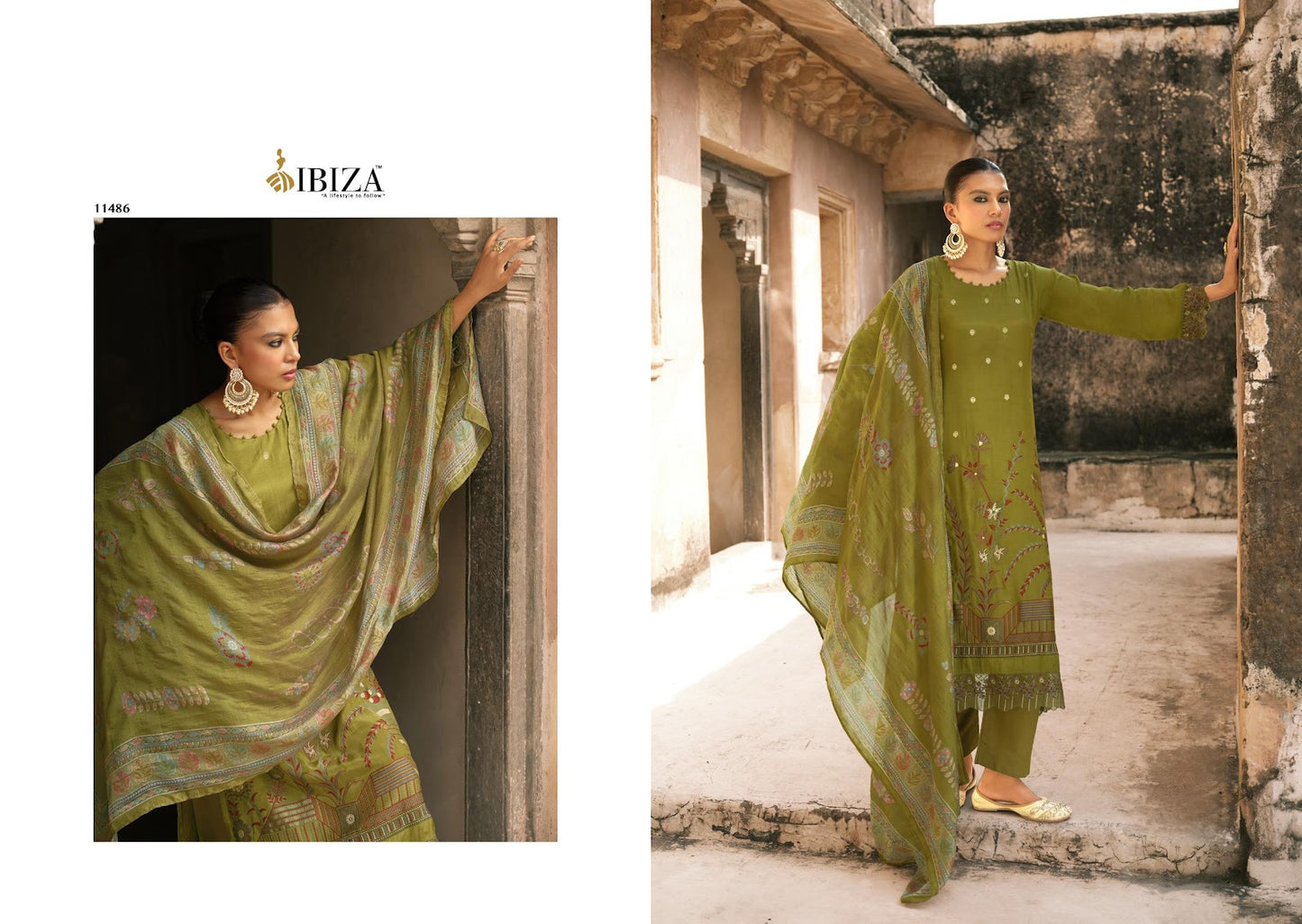 Torani Ibiza Pure Bemberg Muslin Pant Style Suits Exporter