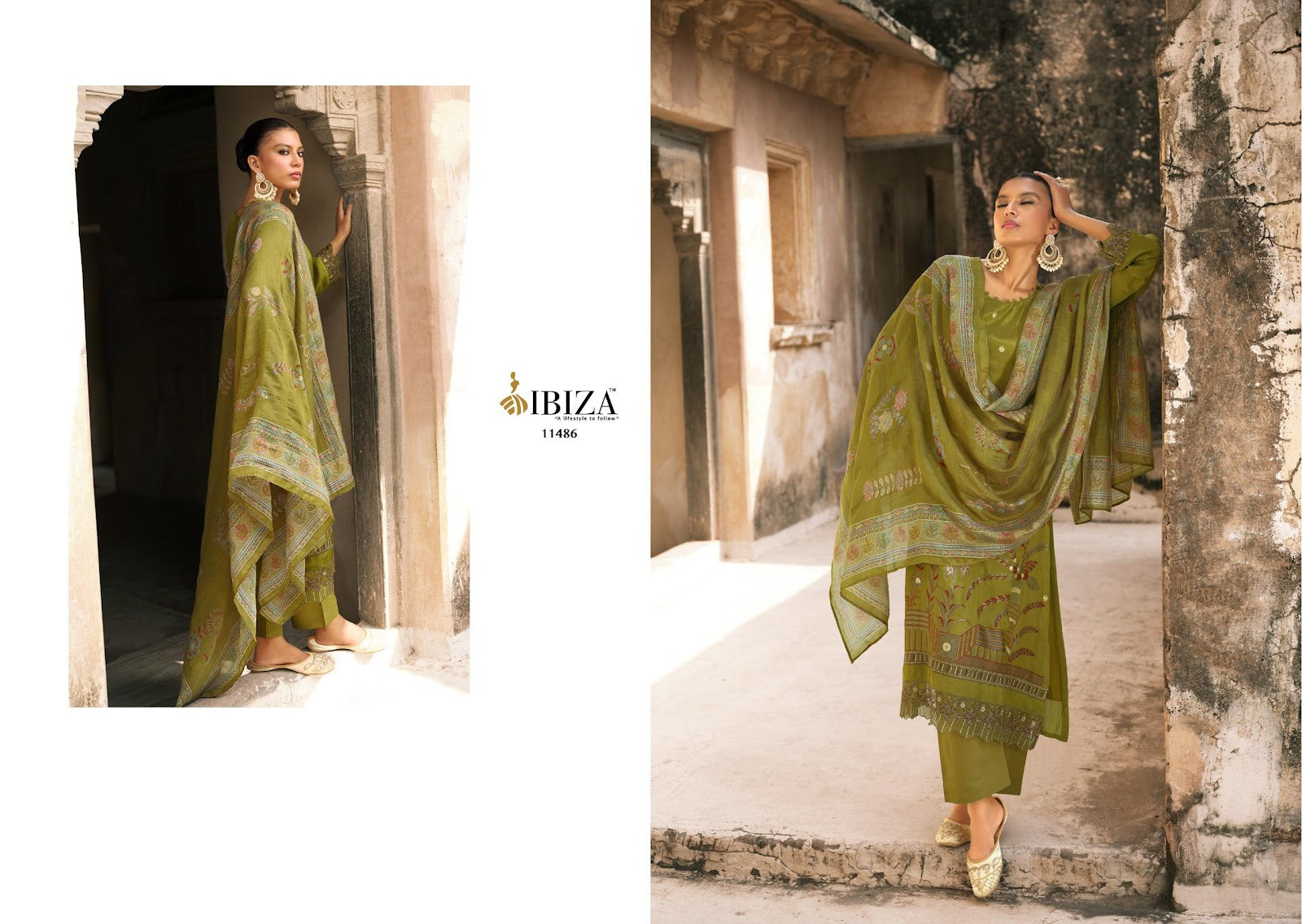 Torani Ibiza Pure Bemberg Muslin Pant Style Suits Exporter