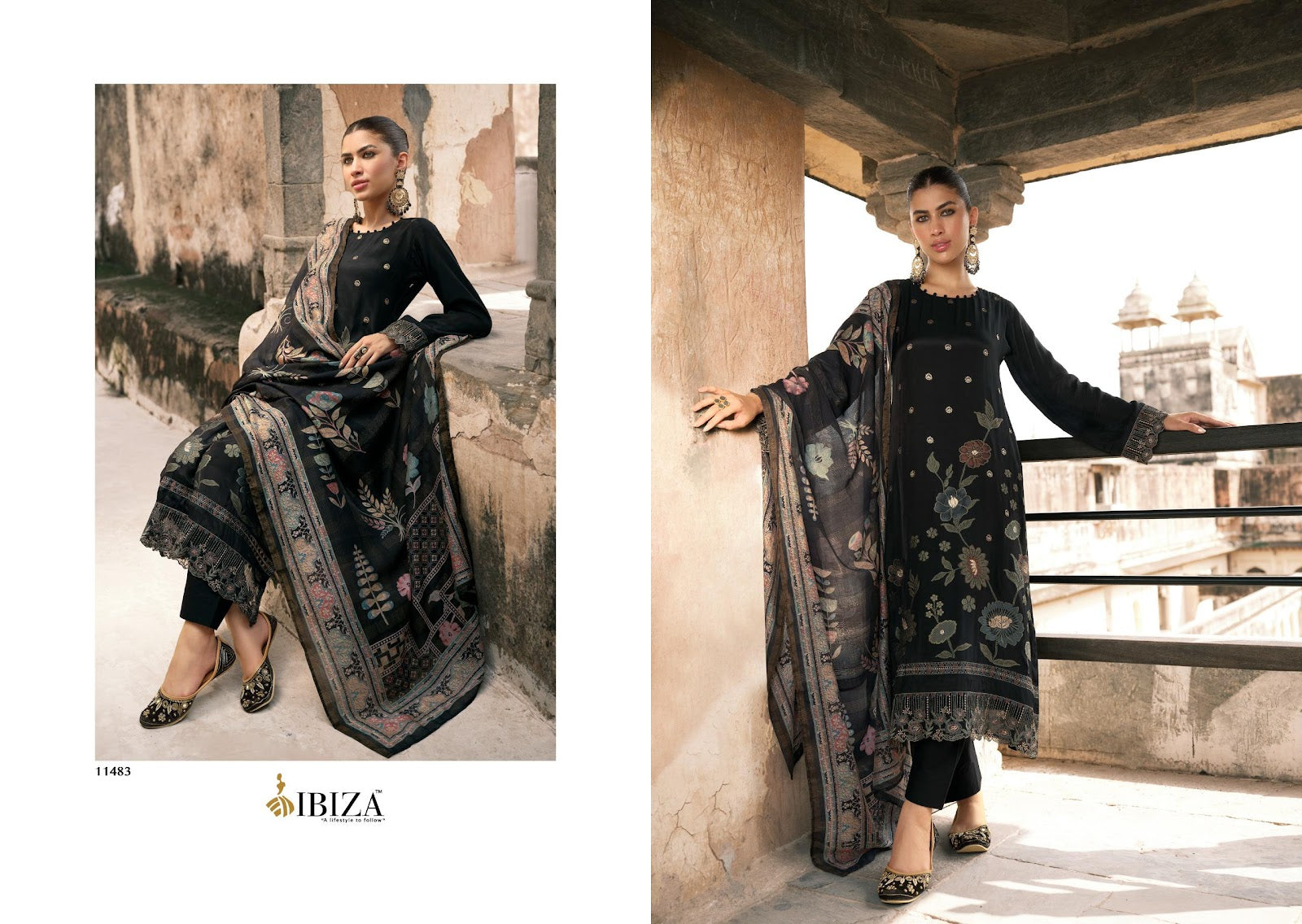 Torani Ibiza Pure Bemberg Muslin Pant Style Suits Exporter