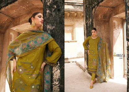 Torani Ibiza Pure Bemberg Muslin Pant Style Suits Exporter