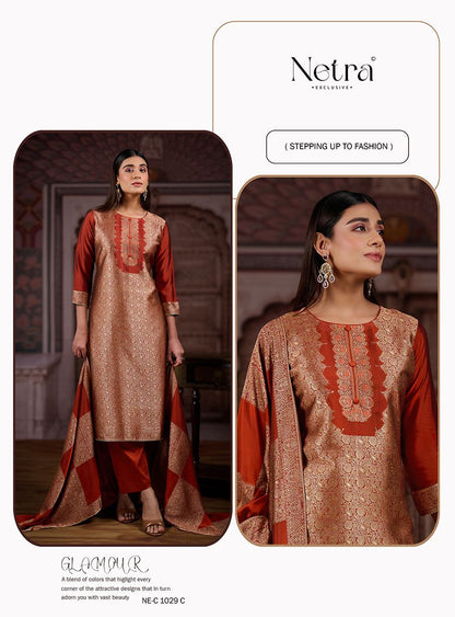 Torina Netra Premium Viscose Pant Style Suits Wholesaler Gujarat