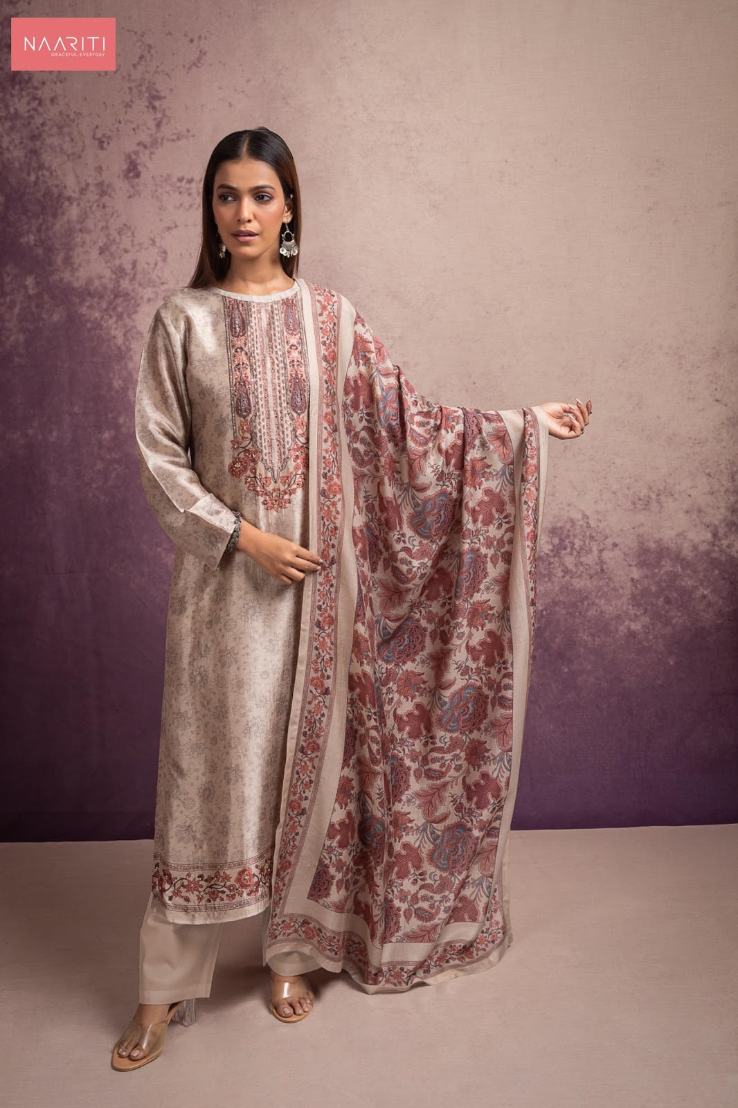 Toshi Naariti Pant Style Suits Manufacturer Ahmedabad