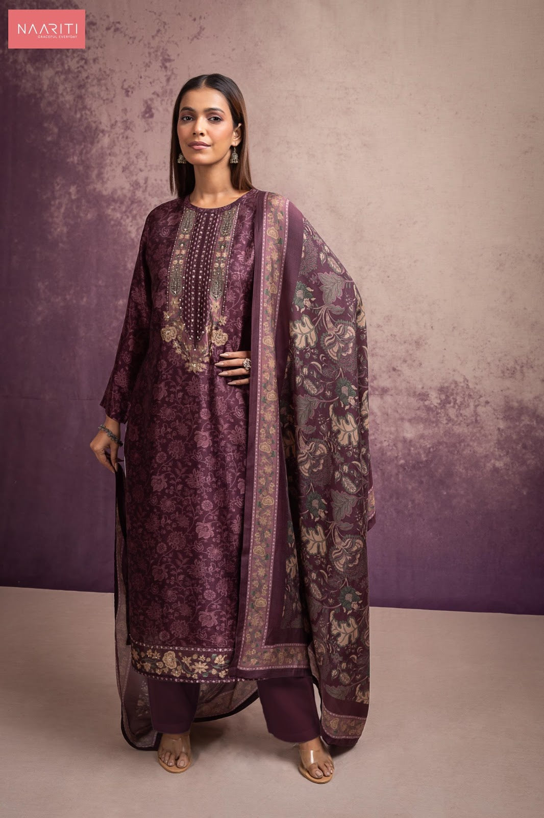 Toshi Naariti Pant Style Suits Manufacturer Ahmedabad