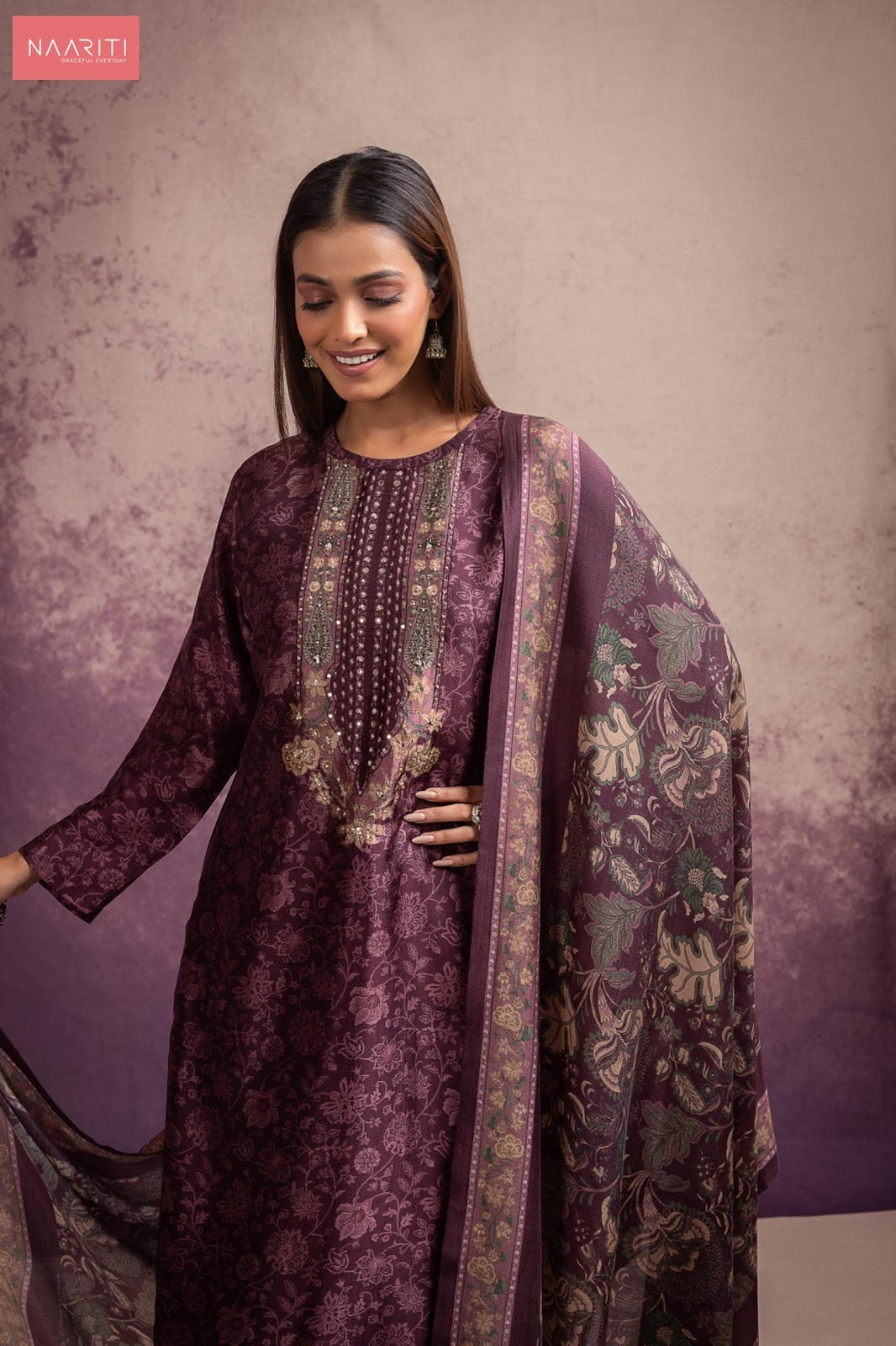 Toshi Naariti Pant Style Suits Manufacturer Ahmedabad