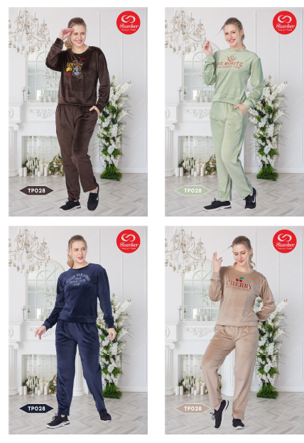 Tp028 Velvet Slumber Co Ord Set Wholesaler