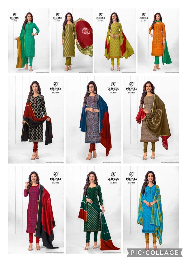 Tradition Vol 16 Deeptex Prints Cotton Dress Material