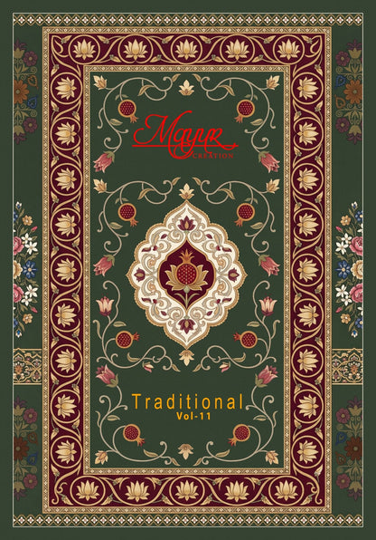 Traditional Vol 11 Mayur Creation Cotton Dress Material Wholesaler