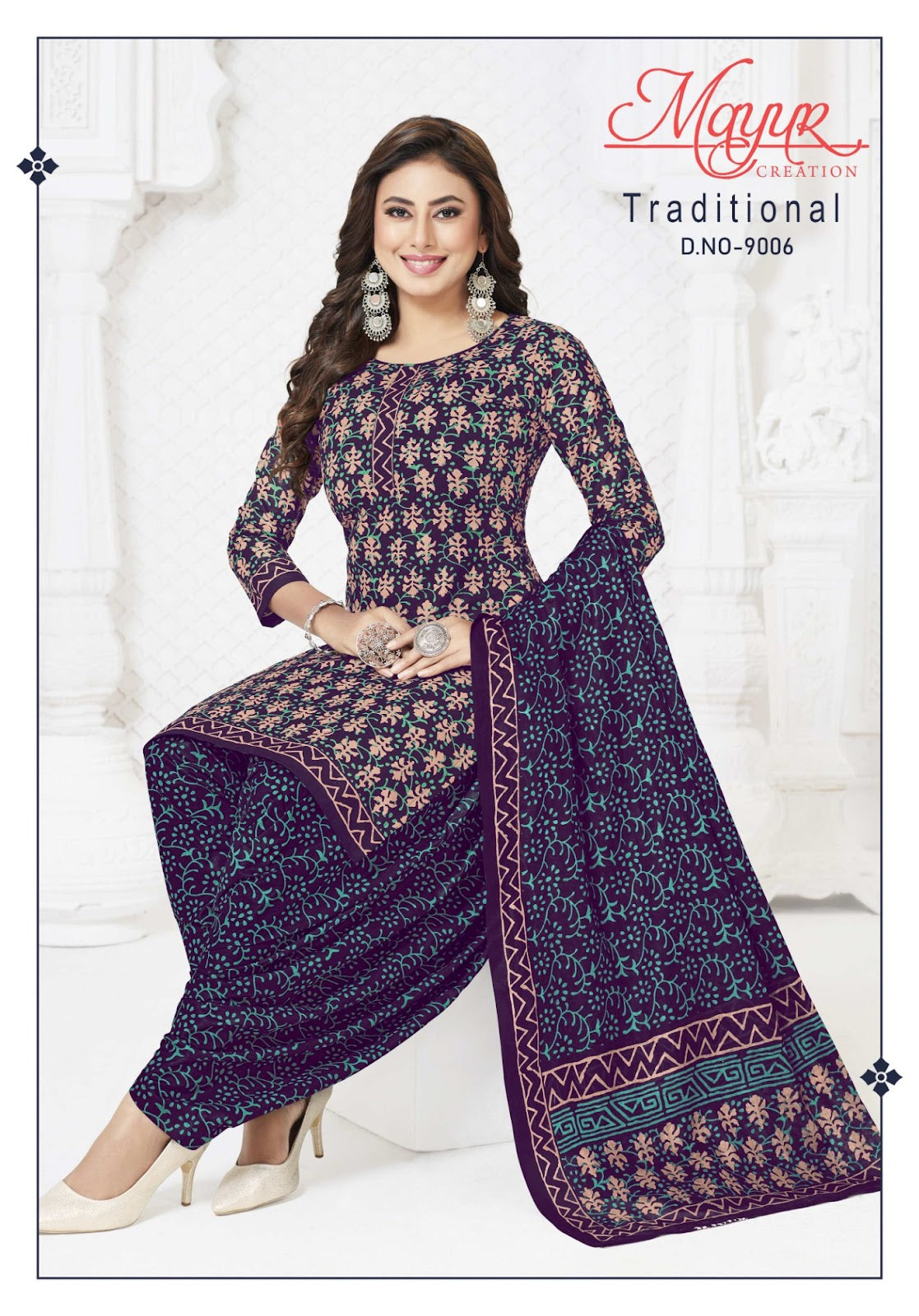 Traditional Vol 9 Mayur Creation Cotton Dress Material Wholesale Price