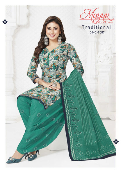 Traditional Vol 9 Mayur Creation Cotton Dress Material Wholesale Price