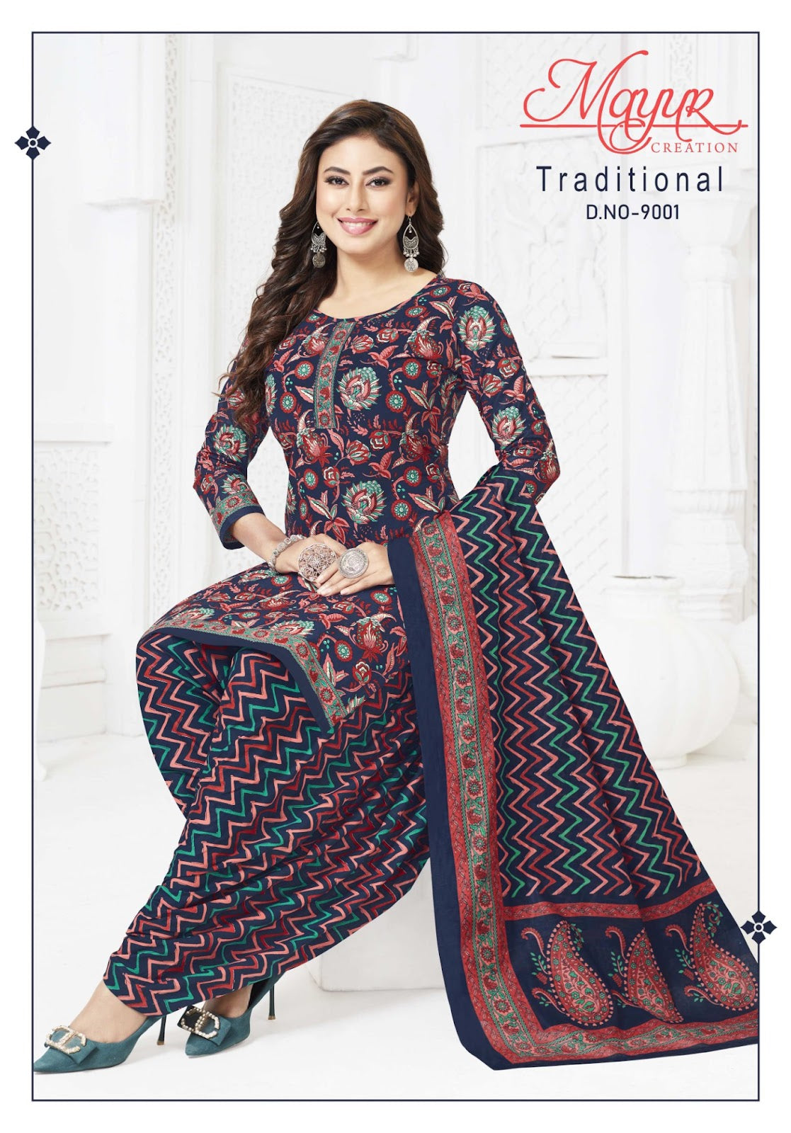 Traditional Vol 9 Mayur Creation Cotton Dress Material Wholesale Price