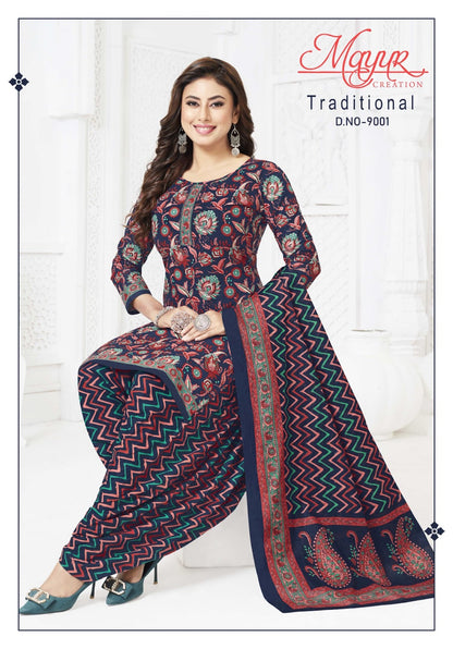 Traditional Vol 9 Mayur Creation Cotton Dress Material Wholesale Price