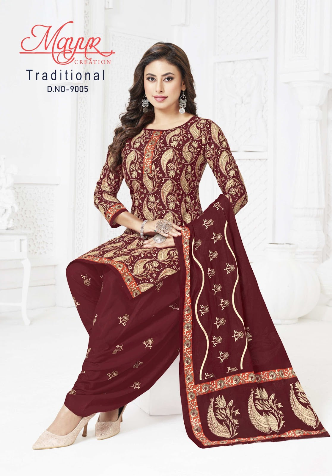 Traditional Vol 9 Mayur Creation Cotton Dress Material Wholesale Price