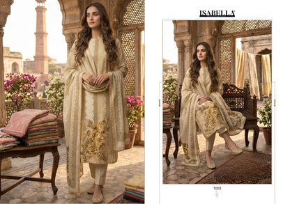 Traya Yesfab Isabella Lawn Pant Style Suits Wholesaler Gujarat