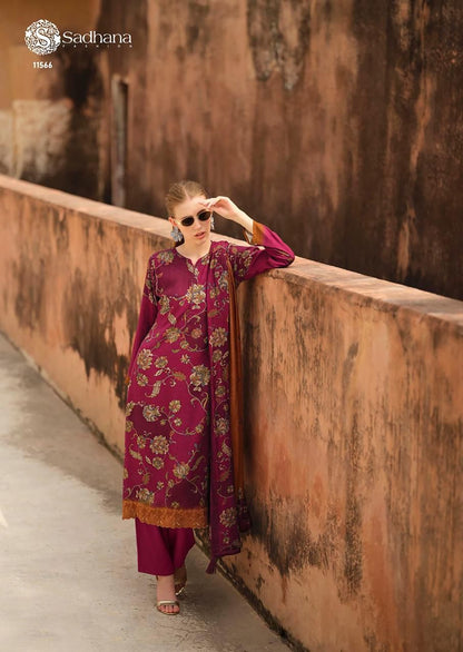 Trend Beyond Sadhana Viscose Pashmina Suits Wholesale