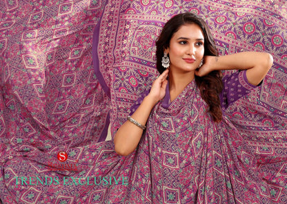 Trends Exclusive Sushma Crape Sarees Wholesale Price