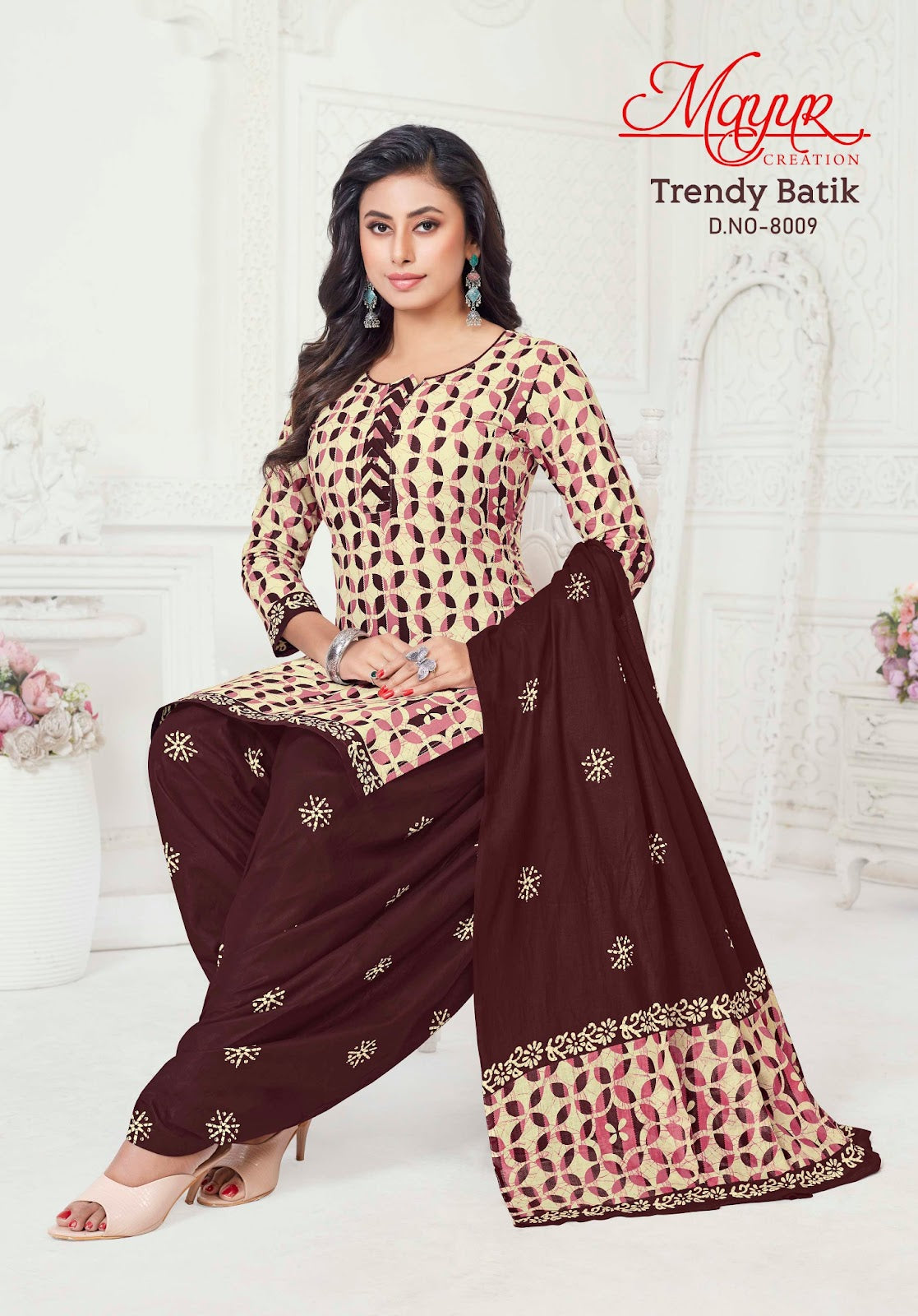 Trendy Batik Vol 8 Mayur Creation Cotton Dress Material Exporter India