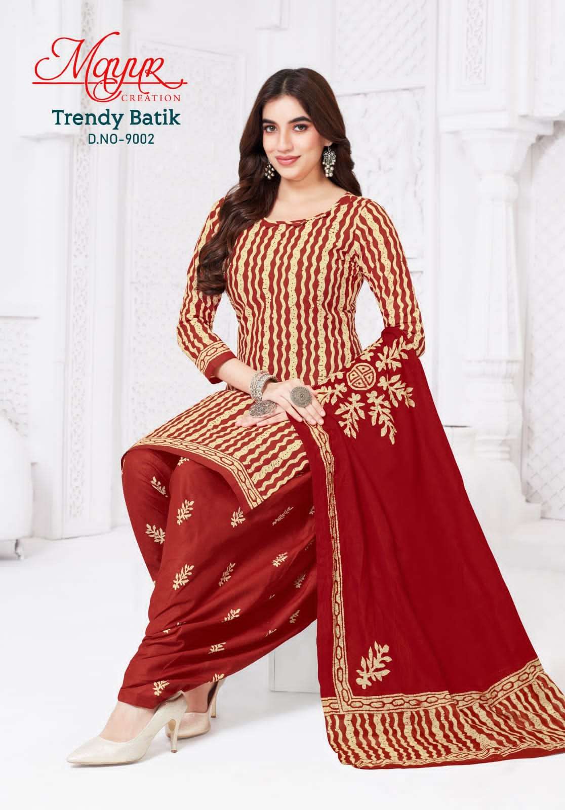 batik cotton dress material wholesale Batik Print Dress Material & Unstitched Suits with Dupatta