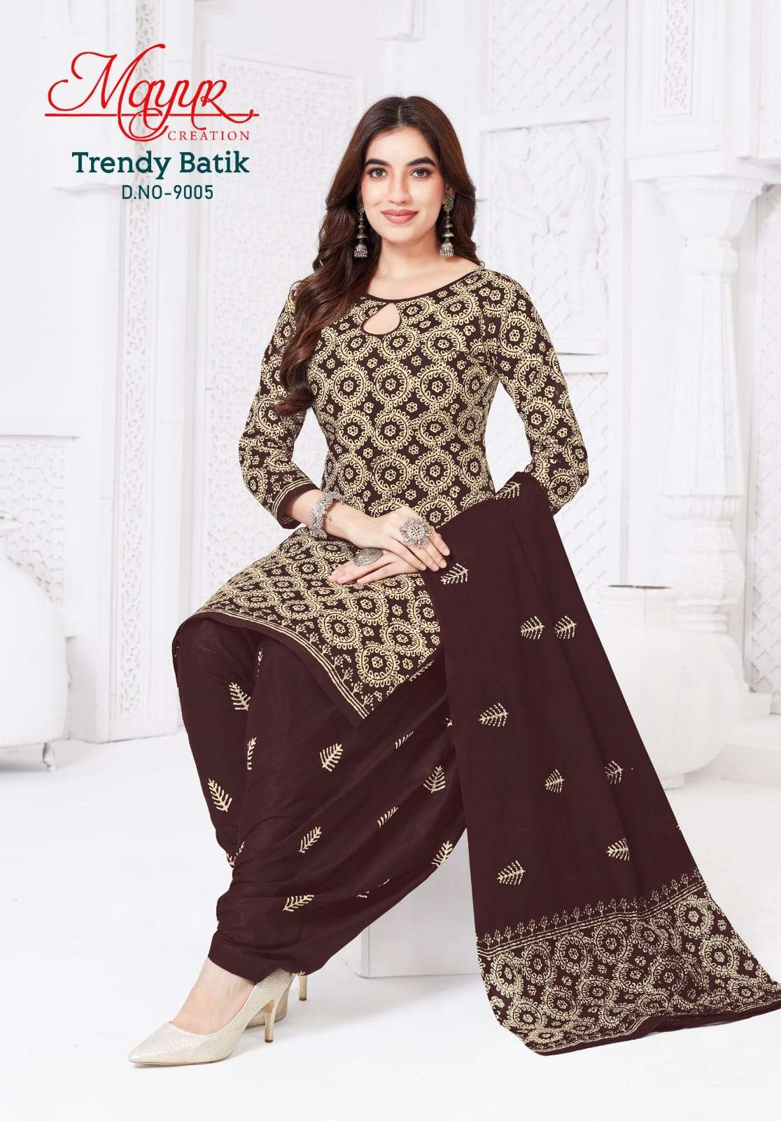 Trendy Batik Vol 9 Mayur Creation Cotton Dress Material Wholesale Price