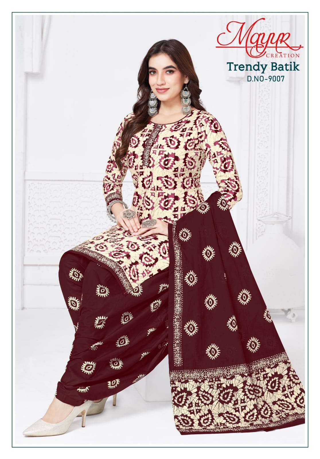 Trendy Batik Vol 9 Mayur Creation Cotton Dress Material Wholesale Price