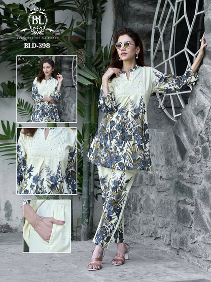Trendy Bl Cotton Co Ord Set Wholesale Rate