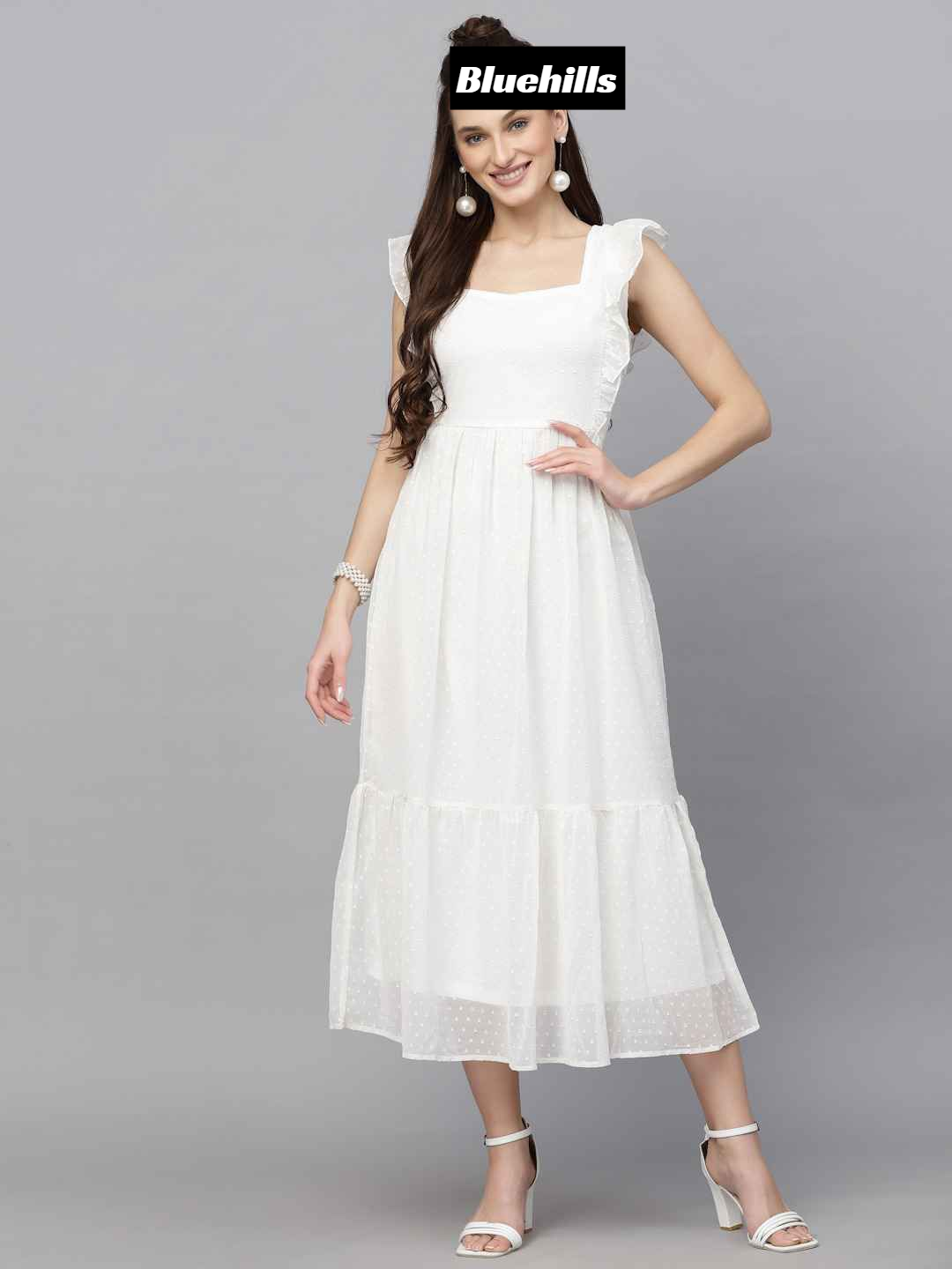 Trendy Bluehills Georgette One Piece Exporter Gujarat